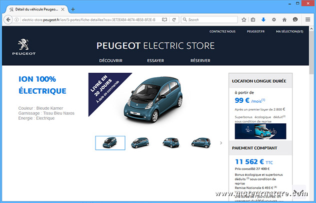 Electric Store Peugeot