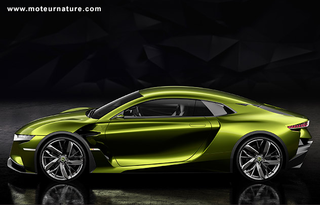 DS E-TENSE concept électrique