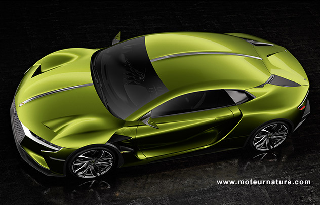 DS E-TENSE concept électrique