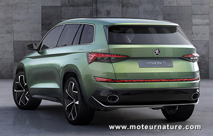 Skoda Vision S concept car