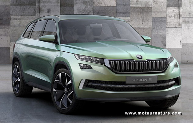 Skoda Vision S concept car