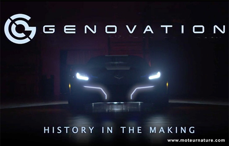 Corvette électrique par Genovation