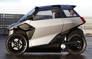 Peugeot EU-Live : une toute petite hybride rechargeable