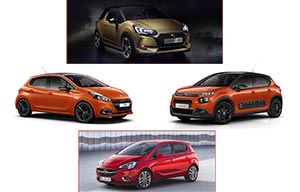 Petites électriques : le carré d'as du groupe PSA