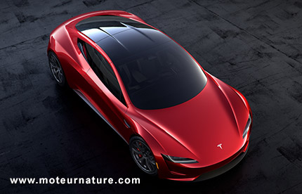Tesla Roadster électrique 2020