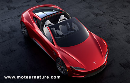 Tesla Roadster électrique 2020
