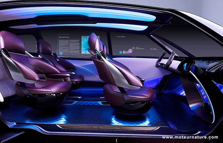 Concept Toyota Fine-Comfort Ride à hydrogène