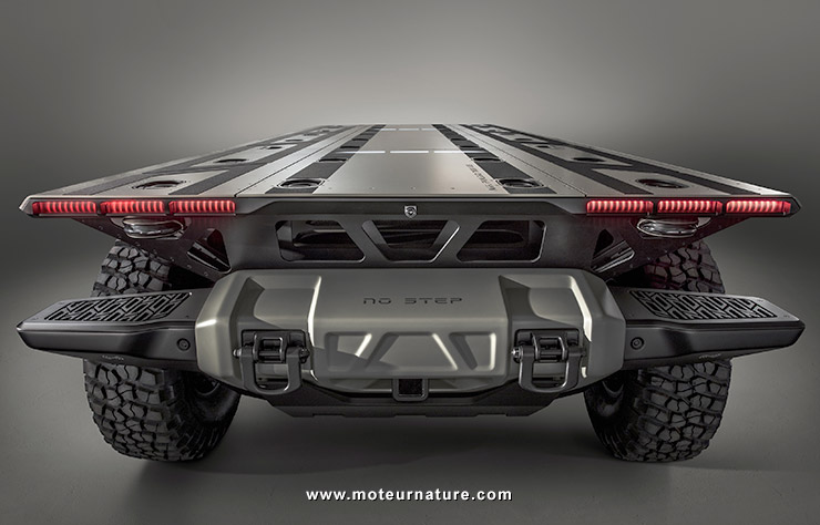 GM Silent Utility Rover Universal Superstructure à hydrogène