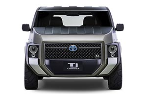 TJ Cruiser : look industriel pour ce concept Toyota hybride