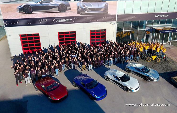 Rimac Automobili et son personnel