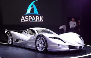 Aspark Owl électrique : de 0 à 100 km/h en 2 secondes