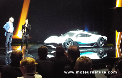 Mercedes AMG Project One Plug-in Hybride hypercar