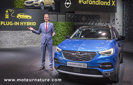 Opel Grandland X hybride rechargeable