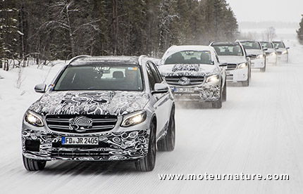 Mercedes GLC F-Cell à hydrogène