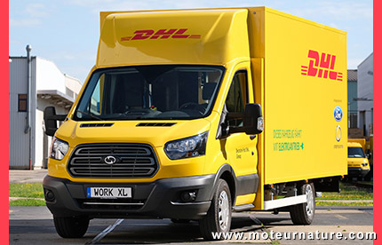 Ford Transit électrique pour la poste allemande