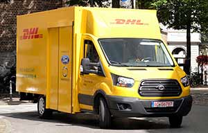 DHL/Deutsche Post va s'équiper de 2500 Ford Transit électriques