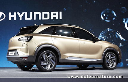 Hyundai SUV nouvelle génération à pile à combustible à hydrogène