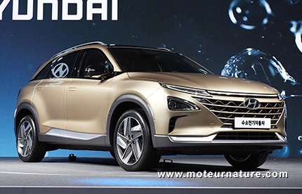 Hyundai SUV nouvelle génération à pile à combustible à hydrogène