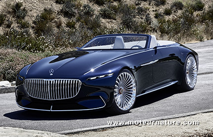 Vision Mercedes Maybach Six cabriolet électrique