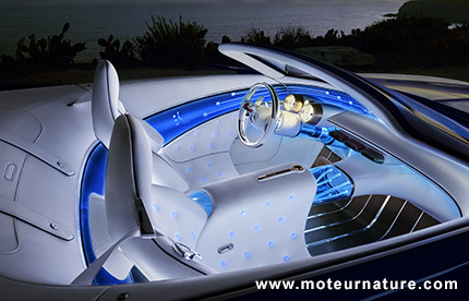 Vision Mercedes Maybach Six cabriolet électrique