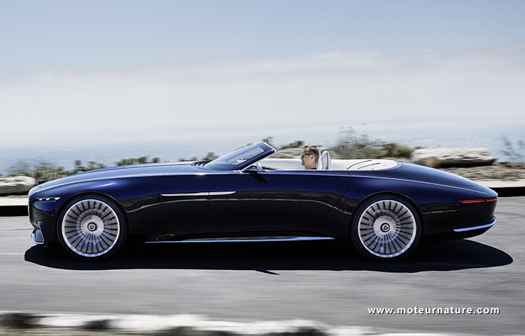 Vision Mercedes Maybach Six cabriolet électrique