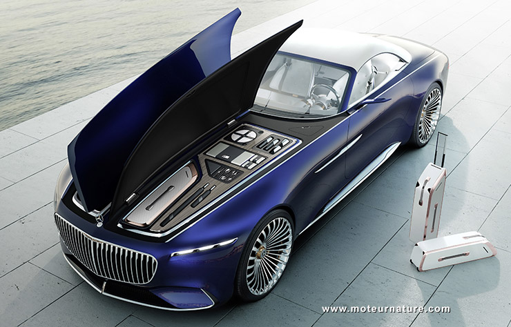 Vision Mercedes Maybach Six cabriolet électrique