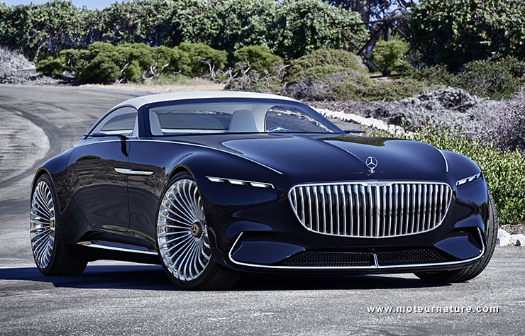 Vision Mercedes Maybach Six cabriolet électrique