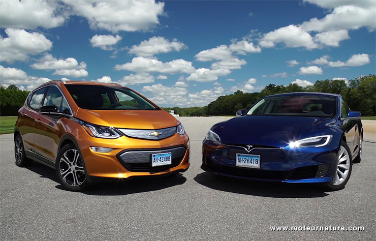 Chevrolet Bolt & Tesla Model S