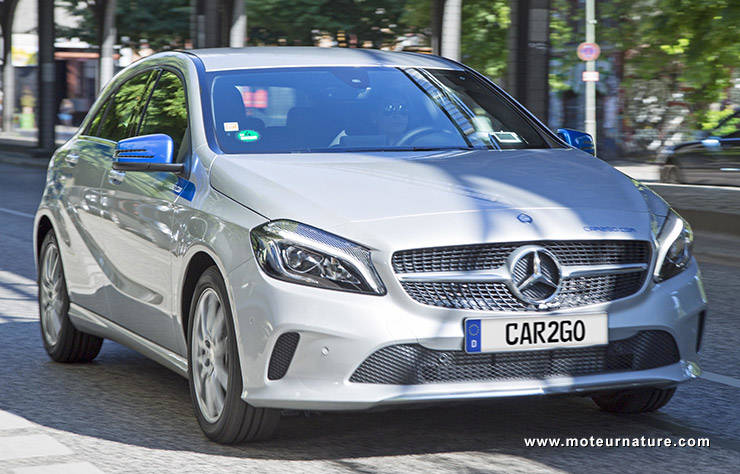 Mercedes car2go