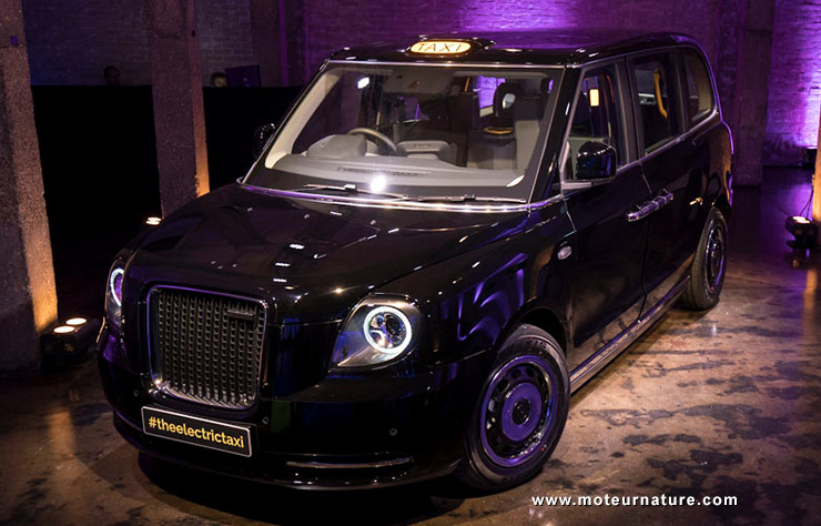 London EV Company taxi hybride rechargeable