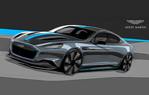 Aston Martin reconfirme la RapidE électrique