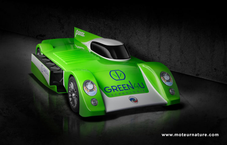 Concept de Panoz électrique pour les 24 heures du Mans