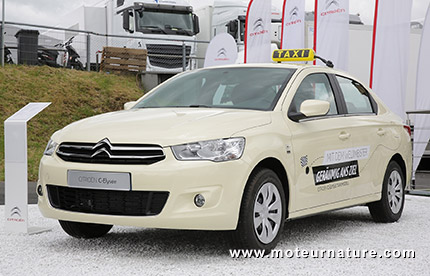 taxi Citroen C-Elysee