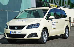 Le Seat Alhambra élu taxi de l'année