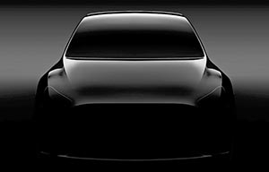 Premier cliché de la Tesla Model Y