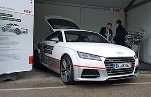 FEV teste la combustion refroidie par eau sur une Audi TTS