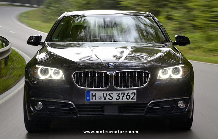 Les roues vertes de MoteurNature : BMW 520d EfficientDynamics Edition