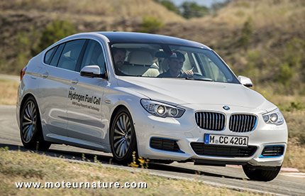BMW avec une pile à combustible à hydrogène