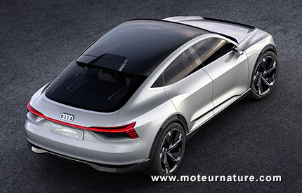Audi e-tron Sportback concept électrique