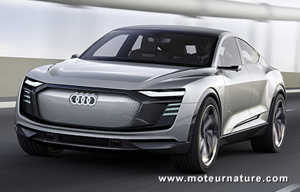 Audi e-tron Sportback concept électrique