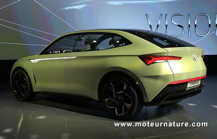 Skoda Vision E concept électrique