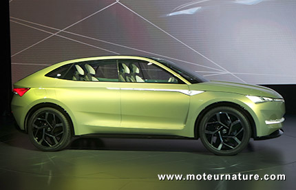 Skoda Vision E concept électrique