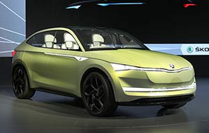 La première Skoda électrique révélée à Shanghaï