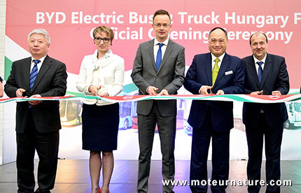 BYD signe en Hongrie