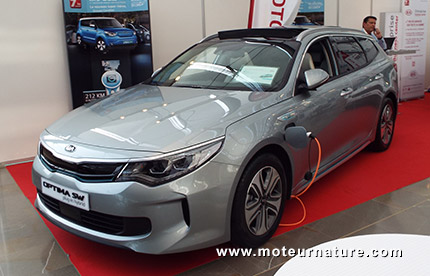 Kia Optima hybride rechargeable