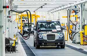 Une usine toute neuve pour le taxi londonien hybride rechargeable