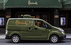 Harrods s'engage pour la mobilité électrique