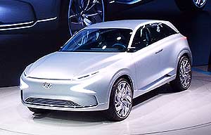 800 km d'autonomie pour la Hyundai à hydrogène