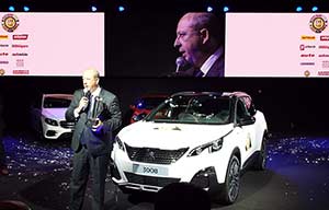 La Peugeot 3008 élue voiture de l'année