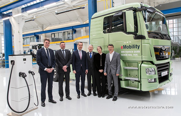 MAN ETruck poids lourd électrique